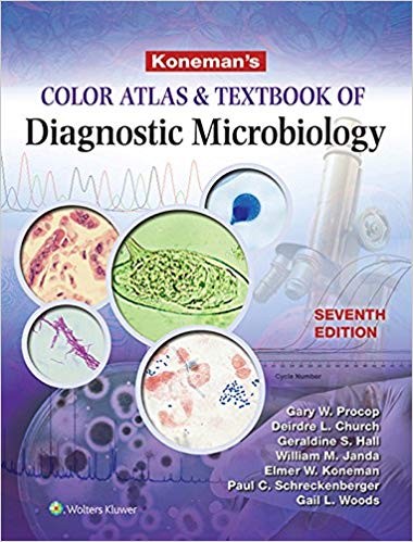Koneman's Color Atlas and Textbook of Diagnostic Microbiology (7th Edition) - eBook