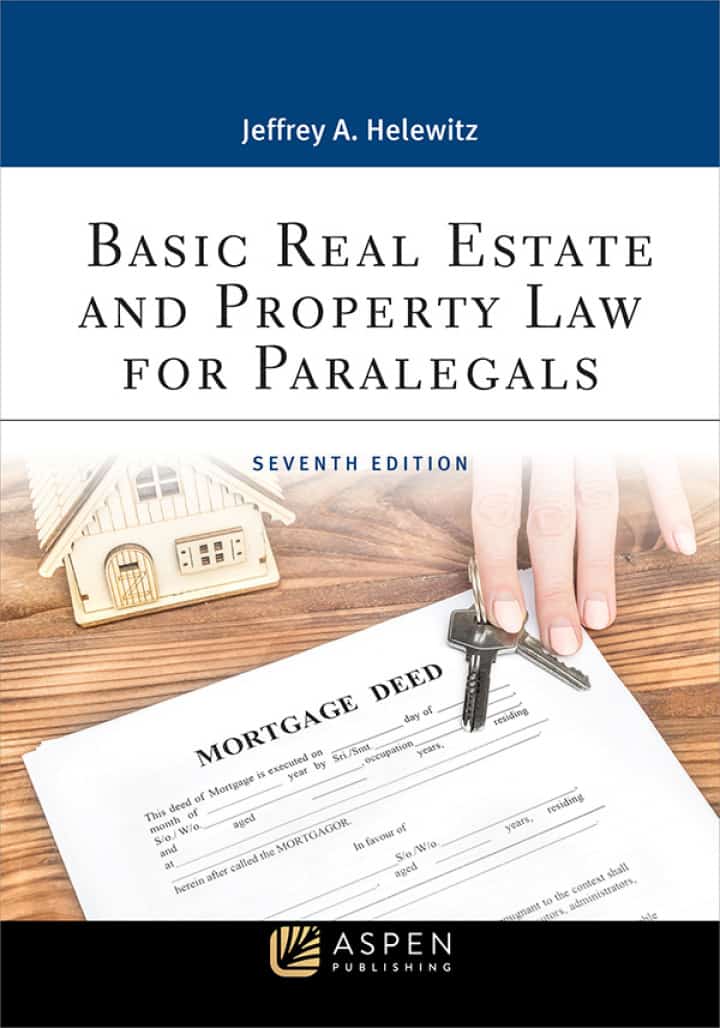 Basic Real Estate and Property Law for Paralegals (7th Edition) - eBook