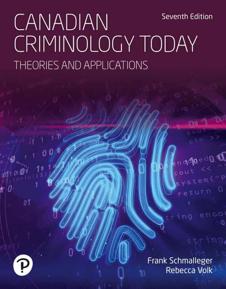 Canadian Criminology Today (7th Edition) - eBook