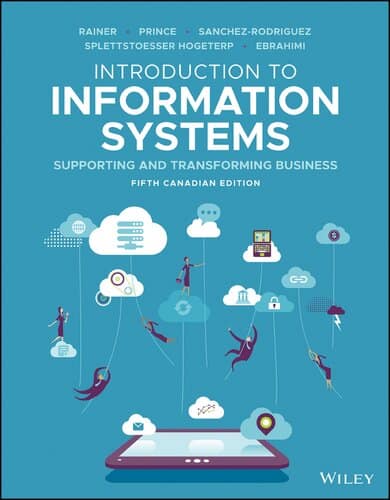 Introduction to Information Systems (5th Canadian Edition) - eBook
