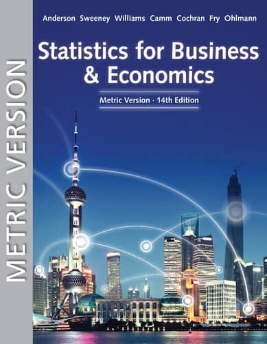 Statistics for Business and Economics, Metric Version (14th Edition) - eBook