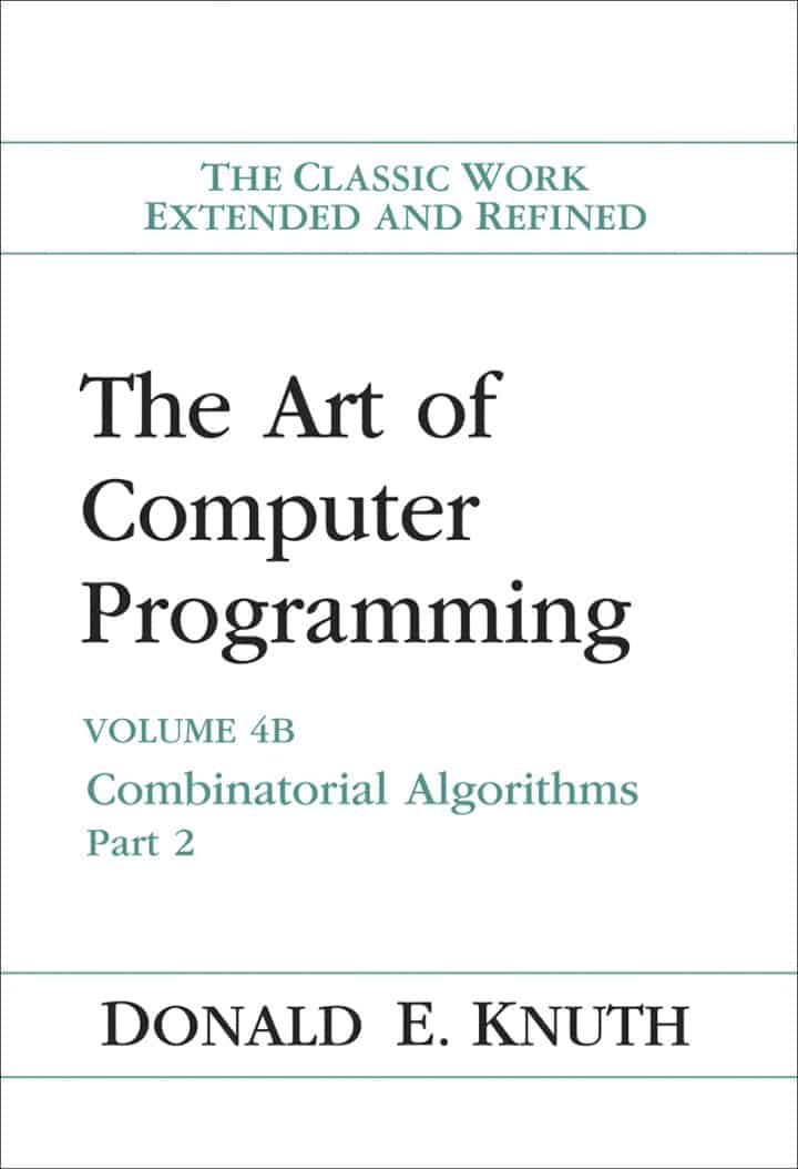 The Art of Computer Programming: Volume 4B, Combinatorial Algorithms - eBook