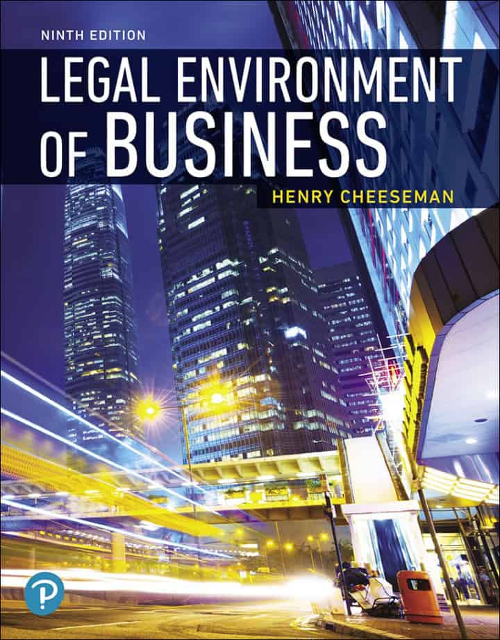 Legal Environment of Business (9th Edition) - eBook